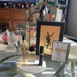 YSL perfume mascara trio